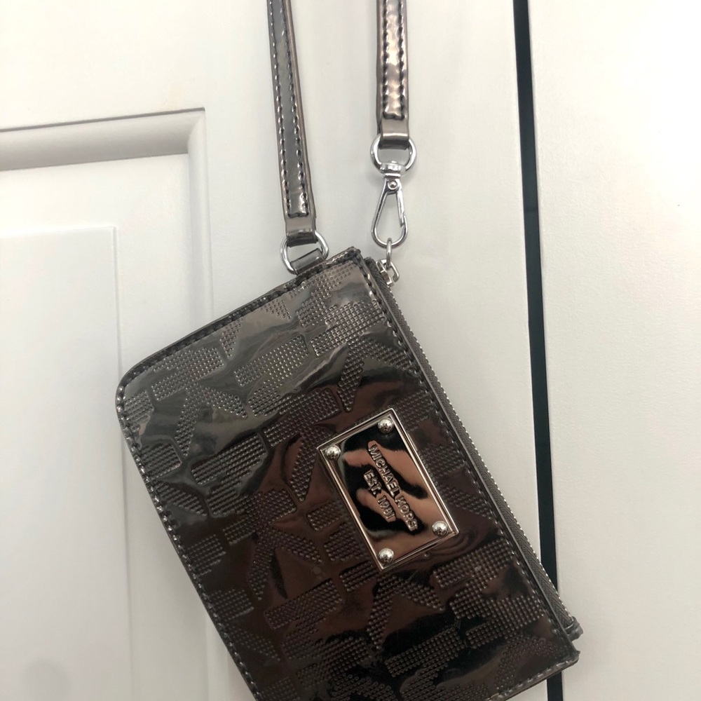 Michael Kors Chrome Wrist Wallet UNUSED